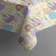 thumbnail image 3 of Colorful Princess Castle Pattern Rectangle Tablecloth 60"x102",Waterproof Polyester Rectangle Table Cloth, Wipeable Spillproof Polyester Tablecloth for Dining, Camping, Indoor and Outdoor, 3 of 6