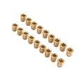 thumbnail image 1 of IFANLANDOR 18 Pcs Metal String Ferrules for Electric Guitar Components, 1 of 8