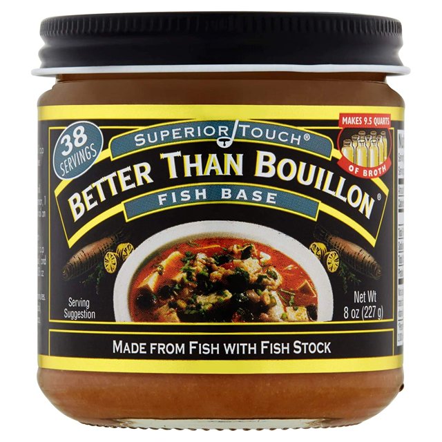Better Than Bouillon Fish Base 8 oz Pack of (2) Jars