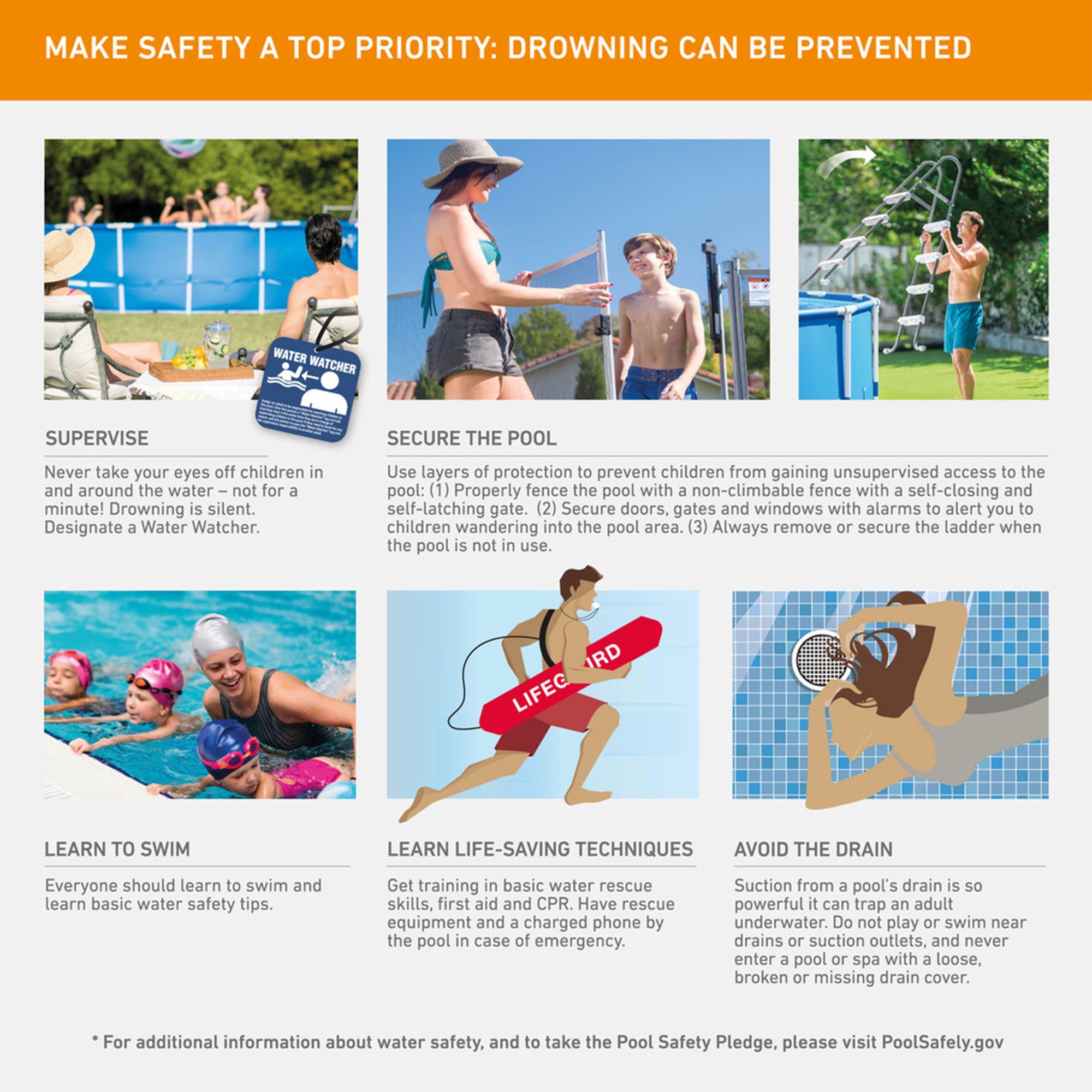 Open Box Intex 12 Foot x 30 Inches Metal Frame Pool, Pump Not Included