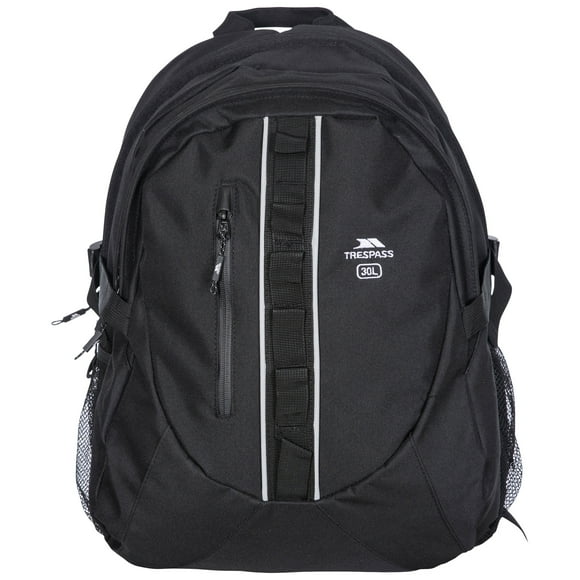 Trespass Deptron 30 Litre Water Resistant Laptop Backpack in Purple & Black