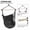 Black, variant on Hammock Chair Hanging Rope Swing W/2 Cushions, Boho Macrame Hanging Chair Max 350 Lbs Capacity W Pocket, Hardware Kit Included