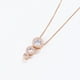 thumbnail image 4 of Collar Pendulo Con Cristales Swarovski Oro Rosa 14k Lam rosa Unitalla, 4 of 8
