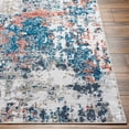 thumbnail image 4 of Hauteloom Ballyshannon Living Room, Bedroom Machine Washable Area Rug - Silver, Blue - 7'6" x 9'6", 4 of 9
