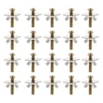 thumbnail image 1 of 30 Sets Wing Nuts Flat Washers Screws Bird Nest Fasteners Breeding Box Fittings Random Color, 1 of 7