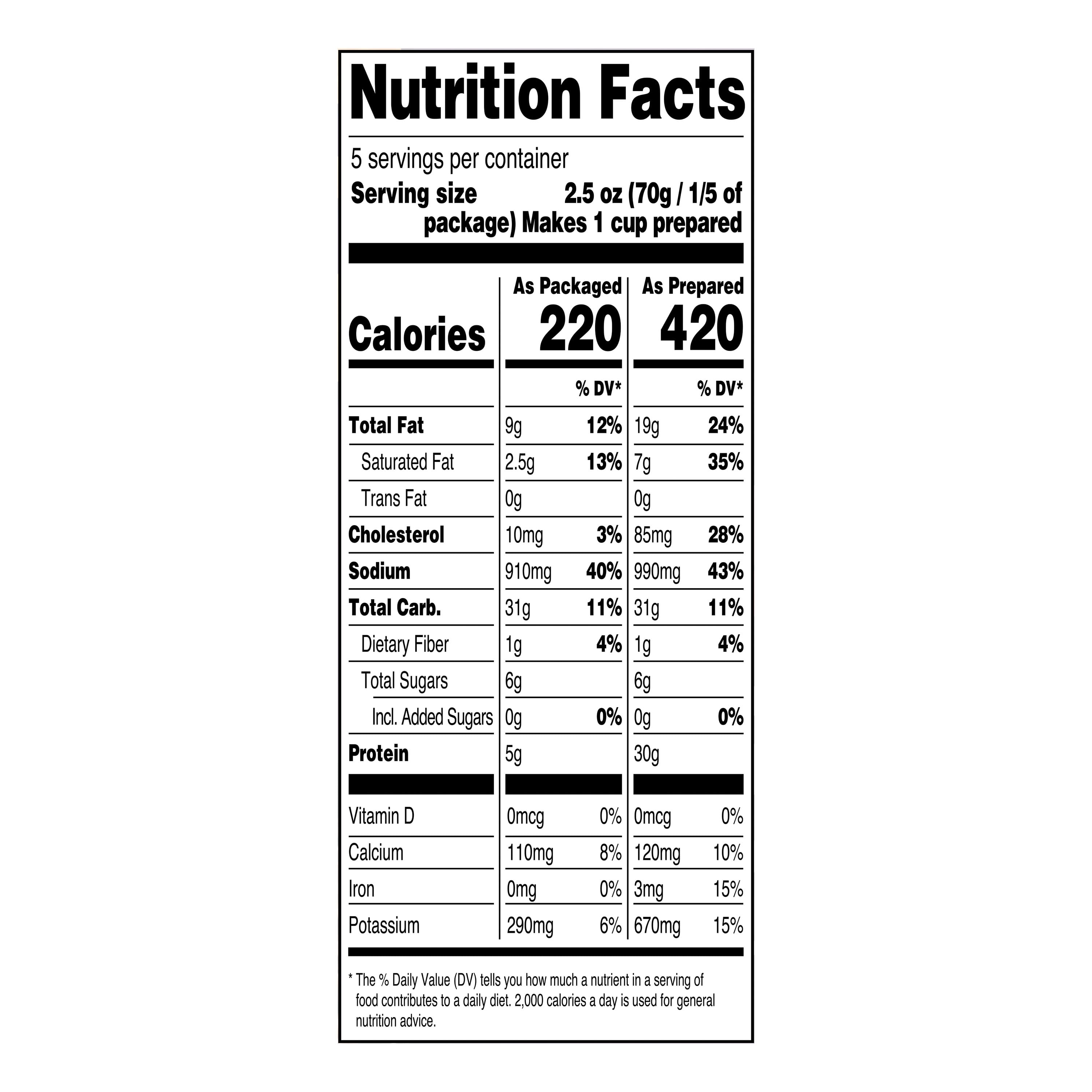Great Value Gluten-Free Cheeseburger Dinner Kit, 12.8 oz