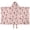 Pink Cow Strawberry, variant on Pink Cow Sweater Pattern Hooded Bath Towel,50"x30" for Ages 3 To 12 Kids, Quick Dry Lightweight Soft Microfiber Hood Beach Towel Cover Up for Kids