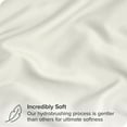 thumbnail image 4 of Bare Home Pillowcase Set - Envelope Closure - Premium 1800 Collection - Double Brushed - Ultra Soft - Queen Size, Cream, 2 Count, 4 of 6