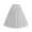 01 White, variant on YueHuiYing Women's Retro Audrey Hepburn-Style Romantic Polka Dot Cotton Skirt with Elastic Waistband