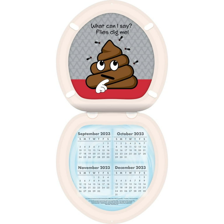 Poo Happens 2024 12x12 Die Cut Wall Calendar (Other) - Walmart.com
