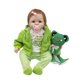 thumbnail image 3 of 22 en Reborn Baby Rebirth Doll Kids Gift Material de tela Cuerpo Decdeal Muñeca, 3 of 6