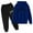 Z10A 3 Blue, variant on Children Kids Casual Letter Printed Long Sleeve Hoodie Pullover Sweatshirt Tracksuit Jogger Sweatpants Unisex 2 PC Sweatsuit Set Cute School Outfits Cute Outfits for Boys Girl Stuff Girls