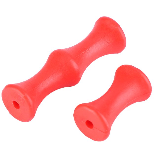 Guard Silicone Archery Bowstring Finger Protector Tabs Guard for Recurve and Compound Bow Red