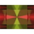thumbnail image 1 of Ahgly Tapis Rectangulaire Lavable en Machine Intérieur Transitionnel Jaune Foncé Vert, 3 Pieds x 5 Pieds, 1 of 1