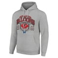thumbnail image 2 of Men's Starter Heather Gray Atlanta Falcons 80s Retro Pullover Hoodie, 2 of 3