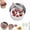 6 holes, variant on Stainless Steel Meatball Maker Tool, Meatball Press, Manual Push Press Meat Tenderiser Making Mould, Easy Release Meatball Mold Press, Kitchen Gadget for Uniform Meatball Shaping(6 holes)