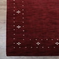 thumbnail image 4 of Rugsotic Carpets Handmade Rugs Hand Knotted Loom Rectangle 8'x10' Red Wool for Indoor Use, 4 of 9