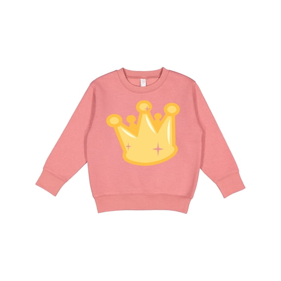 Inktastic Gold Crown Toddler Sweatshirt