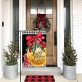thumbnail image 2 of Christmas Garden Flag Burlap Double Sided, Christmas Jesus is the Reason for the Season Nativity Jingling Bell Red Flag Winter Holiday Xmas Yard Outdoor Decoration 12.5x18 Inch, 2 of 6
