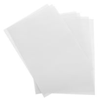 Clispeed 7Pcs Hand Sewing Stabilizers Non Woven Fabric For Professional Embroiderers Water Soluble Paper