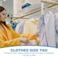 thumbnail image 4 of Clothes Hanger Markers Number 52 Tags Garment Size Tag Hanger Clips Round Color Coding Label, Gray 100Pcs, 4 of 6