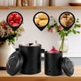 thumbnail image 4 of AEVXKHI 2PCS Onion Storage Canister, 2 Sizes Potato Storage Bins, Carbon Steel Garlic Storage Bin, Breathable Vegetable Storage Tins, Potato and Onion Storage for Home Kitchens, 4 of 10
