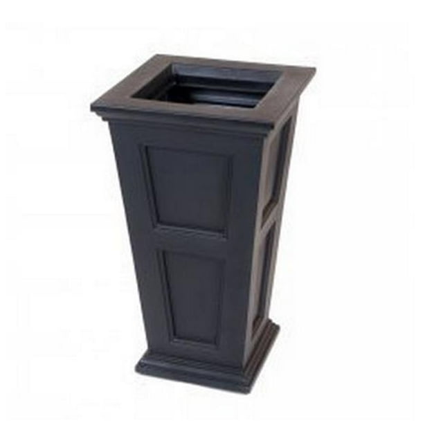 Fairfield Tall Planter - Black