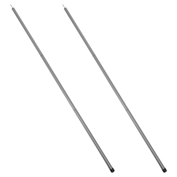Masteelf 2 Sets Canopy Pole Replacement Tent Accessories Camping Tarp Support Rods Tent Canopy Fixed Tool Tarp Holding Pole Awning Poles Tent Supply