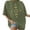 Green, variant on JAKANYQ Female T-Shirts Women's Oversized Vintage Crew Neck Short Sleeve 80s Letter Printed Bow Flowers Sun Moon Pattern Summer Blouse Tops Retro 80s Casual Loose Basic Tee Shirt Stylish Tee