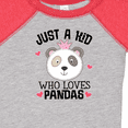 thumbnail image 4 of Inktastic Cute Panda Gift for Girls Girls Baby Bodysuit, 4 of 5