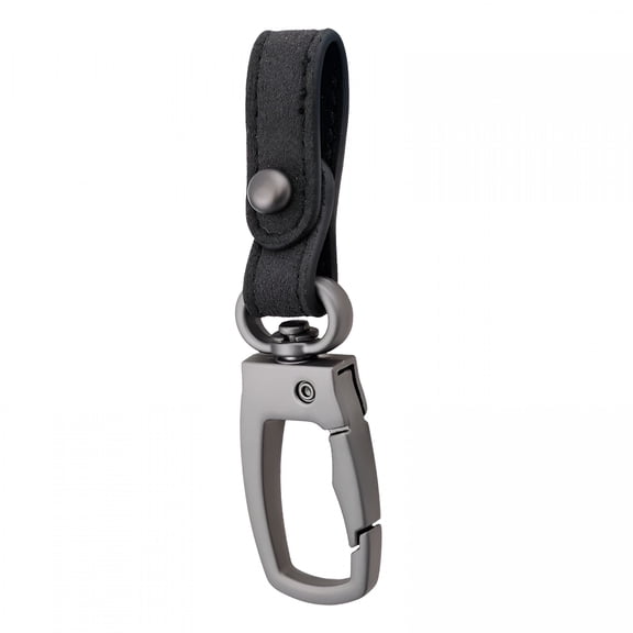 DESIGNICE 2026 New Leather Belt Loop Keychain Car Key Holder for Men Keychain for Car Keys for Work, Travel, Daily Use, Outdoor Black