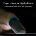 thumbnail image 5 of ✪ Breathable Mobile Game Controller Screen Finger Sleeve Touch Trigger for PUBG, 5 of 7