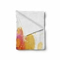 thumbnail image 2 of Gender Reveal Soft Flannel Fleece Blanket, Watercolor Paint Stains and Drops Its a Boy Calligraphy Colorful Illustration, Cozy Plush for Indoor and Outdoor Use, 50" x 70", Multicolor, by Ambesonne, 2 of 6