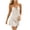 White, variant on Women's Satin Slip Nightgown, Camisole Sleep Dress with Bow Tie, Sexy Loungewear Chemise, M-XL
