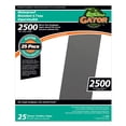 thumbnail image 1 of Papel de lija impermeable Gator de carburo de silicio de grano 2500, 1 paquete, 1 of 1