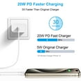 thumbnail image 4 of 3 Pack USB C Charger with 6FT Cable Compatible for iPhone 17 16 15/iPhone 15 Pro/iPhone 15 Pro Max/iPad Pro/Mini/Air4/AirPods, 4 of 6