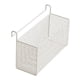 thumbnail image 3 of Cesta colgante de mesilla de noche, organizador colgante para teléfono, libro, pañuelos Blanco, 3 of 7