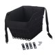 thumbnail image 4 of Cesta de almacenamiento para bicicleta con bolsa de forro, estable, fácil de instalar, de alambre metálico, para triciclo Estilo C, 4 of 9