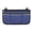 Blue, variant on Beach Chair Armrest Bag, Waterproof Hanging Storage Pouch with 3 Pockets for Snacks and Magazines, Universal Walker and Wheelchair Side Organizer for Camping and Outdoors