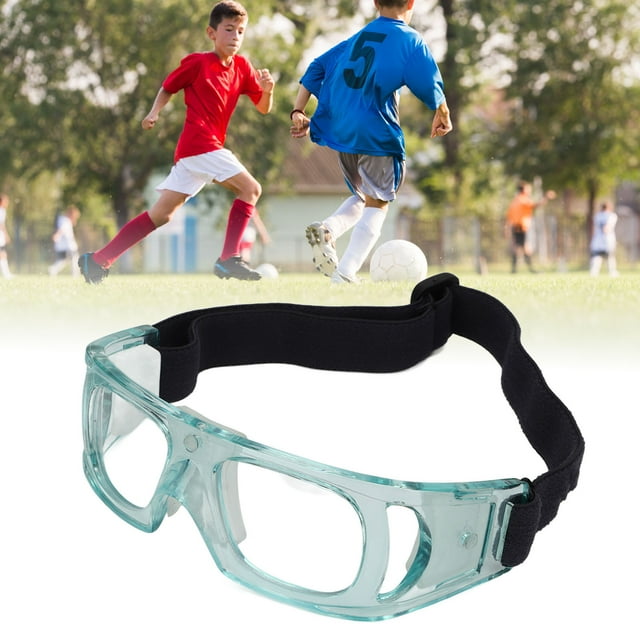 Sport Goggles, Regulable Design Protective Basketball Glasses Curved PC Material Fit Frame Impact Resistant Sports Protective Glasses for Kids