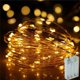thumbnail image 2 of Cadena de luces LED de 2 m, 5 m, 10 m, 100 luces LED de alambre de cobre, funciona con 3 pilas AA, para decoración de fiestas de bodas y Navidad, 2 of 5