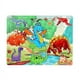 thumbnail image 1 of Rompecabezas de madera de 60 piezas para niños, dibujos animados de animales, cuentos de hadas, avión, rompecabezas, educación temprana para bebés, bloques de construcción educativos, juguete, 1 of 1