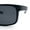 Black Grey - Black, variant on Polarized Color Mirror Light Weight Rectangle Sport Plastic Sunglasses Black Grey - Black