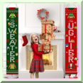 thumbnail image 3 of Wild and Sweater Party Porch Sign - Holiday Happy New Year Decoration Banner, 3 of 5