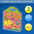 thumbnail image 2 of Reusable Sticker Book for Kids Ages 3+ Preschool Learning Activity Quiet Busy Book Toddler Travel To, 2 of 5