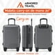 thumbnail image 5 of Maleta de viaje Carry-on de mano cabina 20' 10 kg ABS doble calibre candado de alta seguridad TSA LOCK Gris Armored Travel, 5 of 9