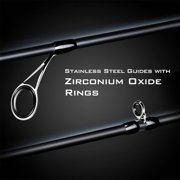 KastKing Baitcasting Fishing Rod and Reel Combo,Cast-70 Medium Heavy- Left Handed IM6 Graphite 2Pc Blanks, Zirconium Oxide Rings-Crixus