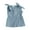 Blue, variant on Suealasg Toddler Girls Rompers 6M 1T 2T 3T 4T Kids Girls Summer Casual Jumpsuit Sleeveless Ribbed Knitted Shorts Overalls