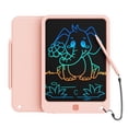 thumbnail image 1 of Tableta de escritura LCD Kikapabi de 10 pulgadas con cordón para niños, color rosa, 1 of 7