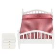 thumbnail image 3 of CIMAXIC 1 Set Mini House Bed Adornment Mini Bedside Table Mini House Furniture Model,6.3"X4.72"X2.76", 3 of 4